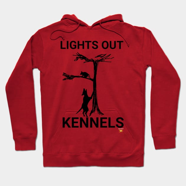 LIGHTS OUT KENNELS Hoodie by disposable762